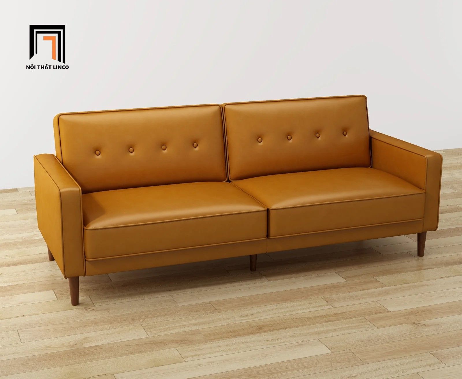  Ghế sofa băng bật giường GB75 Calisa 2m bọc da Pu cao cấp 