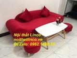  Bộ ghế sofa salon văng băng thuyền SFT dài 2m đỏ đô đẹp giá rẻ 