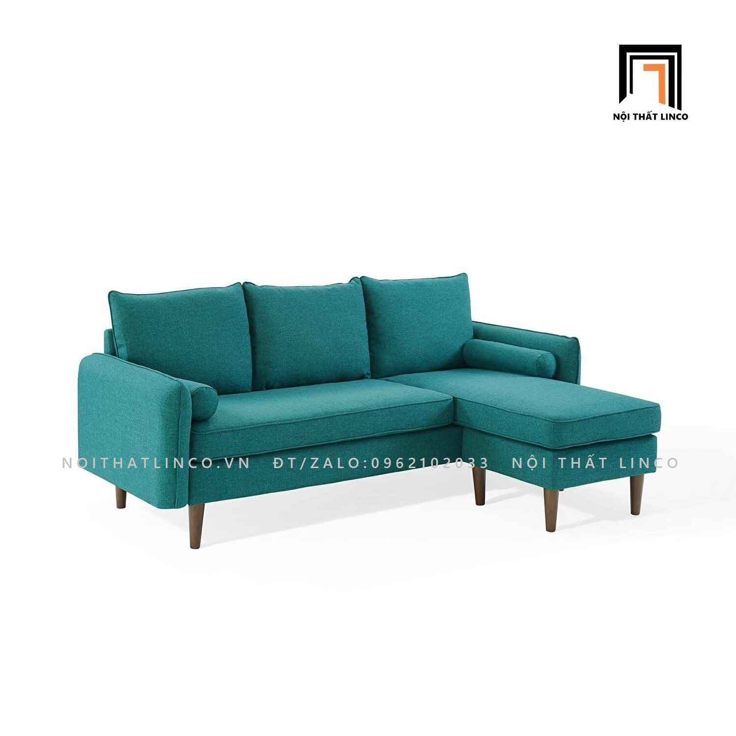  Bộ ghế sofa góc L GT67 Revive 2m x 1m4 cho phòng khách nhỏ 