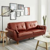  Ghế sofa băng da công nghiệp BT304 Rothry dài 2m sang trọng 