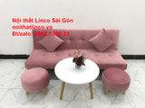  Bộ bàn ghế salon sopha màu hồng cách sen giá rẻ hiện đại Sài Gòn 