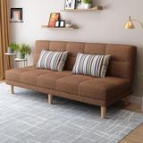  Ghế sofa giường giá rẻ GB60 Marie dài 1m8 phối màu cam 