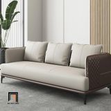  Bộ ghế sofa văn phòng KT73 Chieti bọc da giả sang trọng 