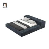  Giường ngủ bọc da giả GN59 Adeline cho phòng diện tích lớn 