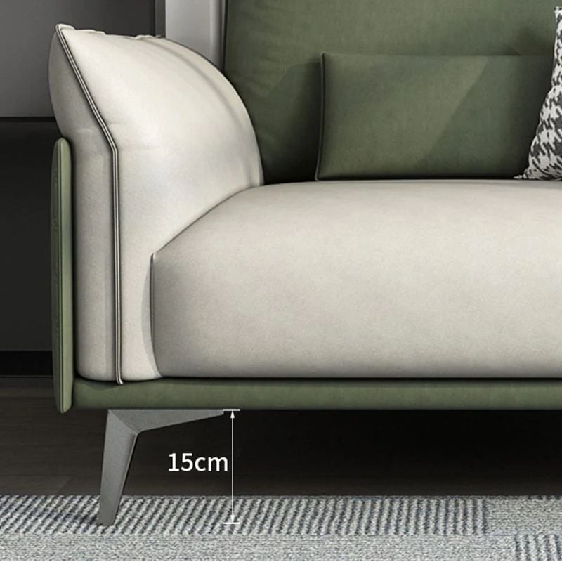  Ghế sofa văng dài 2m2 phối màu da giả BT292 Sumatra hiện đại 