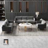  Ghế sofa văng vải nhung hiện đại BT310 Genlis dài 2m 3 nệm ngồi 