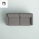  Ghế sofa băng BT6 Timmin dài 1m9 bọc vải bố thoáng mát 