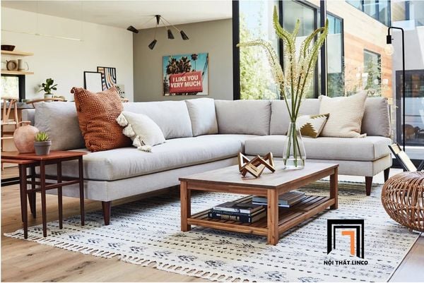 sofa góc l giá rẻ 2m2 x 1m8
