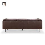  Ghế sofa băng da công nghiệp BT180 Foxcon dài 2m2 sang trọng 