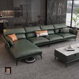  Bộ ghế sofa góc L cao cấp GT220 Elsin 3m x 1m6 da công nghiệp 