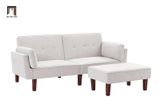  Bộ ghế sofa giường nằm GB53 Armisen dài 2m màu xám trắng 