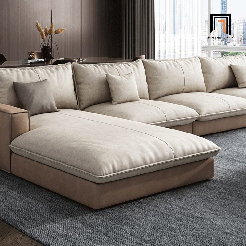  Bộ ghế sofa băng sang trọng BT300 Olive dài 2m2 da công nghiệp 