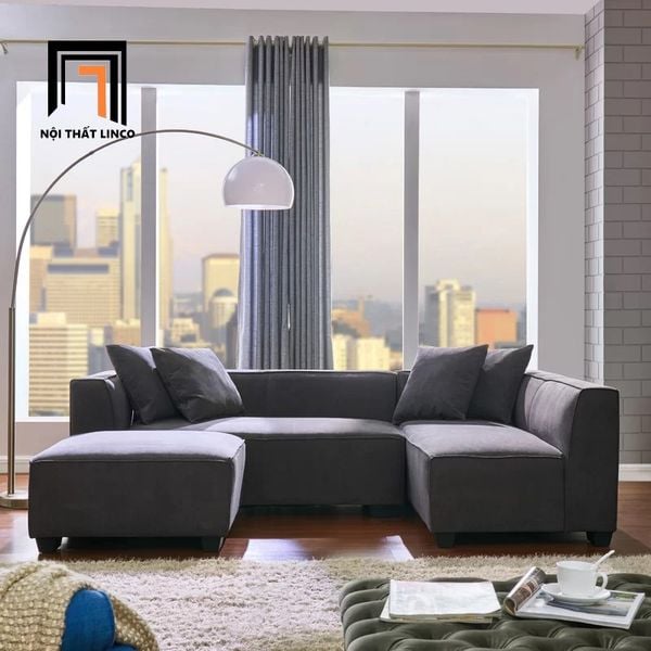 bộ ghế sofa góc l 2m5 x 1m6 giá rẻ