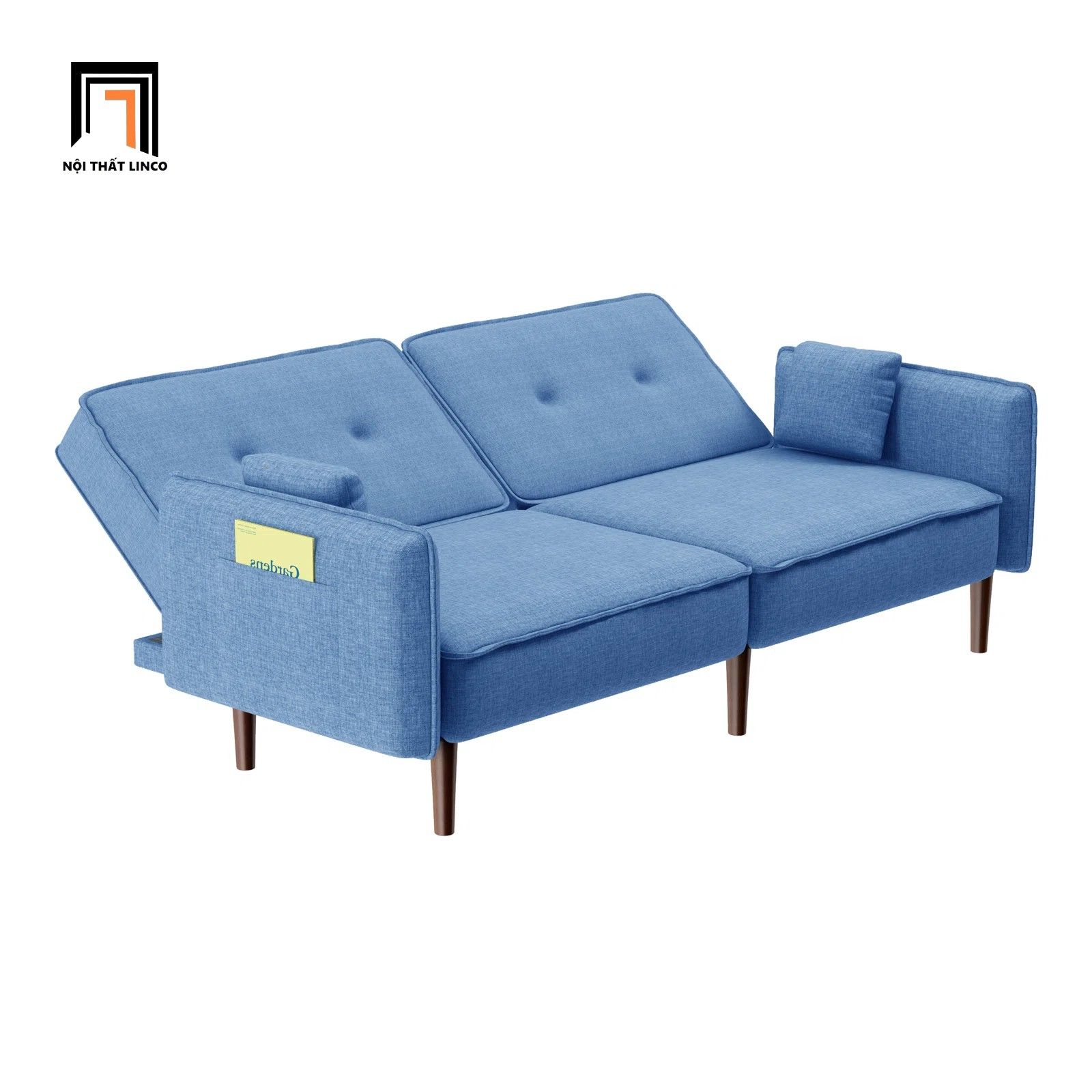  Ghế sofa bed bật giường nằm GB79 Bohlman 2m màu xanh dương 