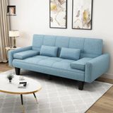  Ghế sofa giường nằm dài 1m9 màu hồng phấn GB59 Sheridan 