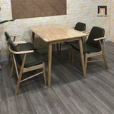  Bộ bàn ghế ăn giá rẻ 22-KH4-G19-B108 ghế bọc da pu 