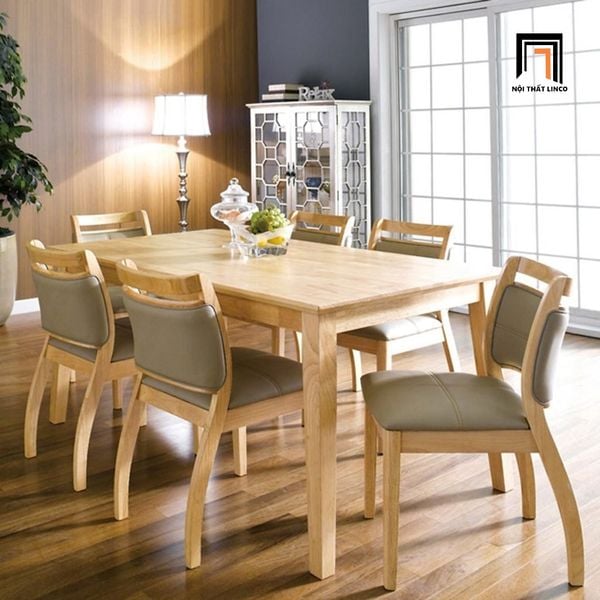  Bộ bàn ăn cao cấp cho gia đình 8-KH6-G29-B108 sang trọng 