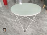  Bàn trà phòng khách mặt kính tròn BTPK12 Zapoco 60cm giá rẻ 