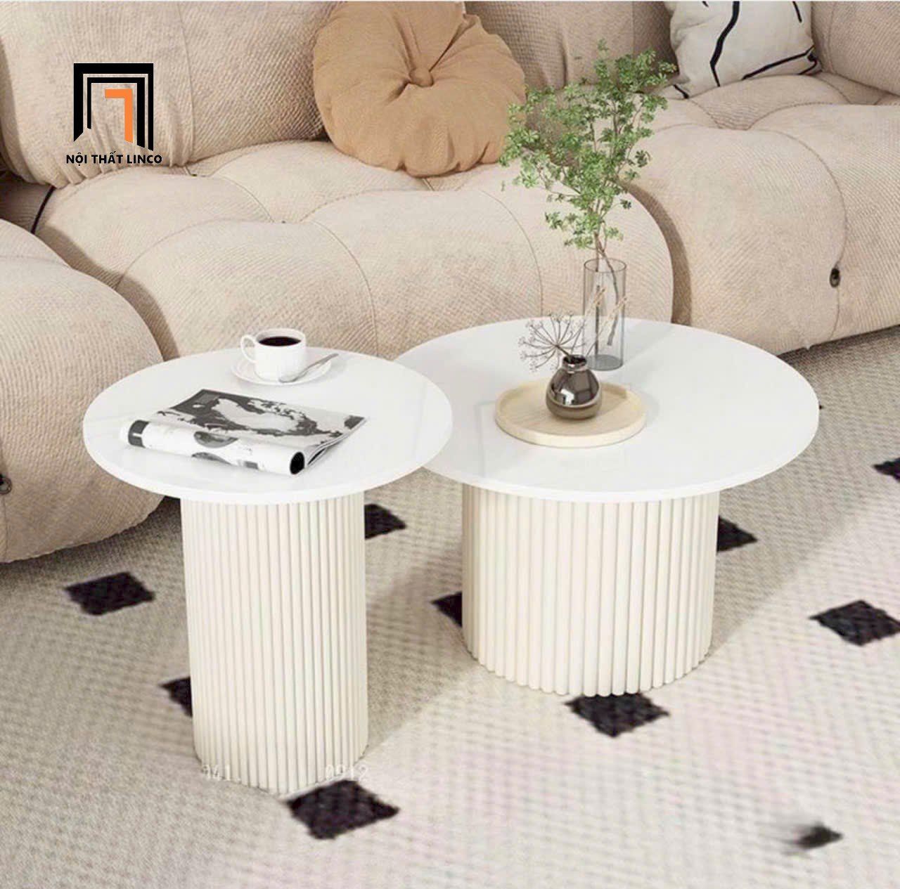  Cặp bàn trà đôi xinh xắn BTPK72 Liberteen trang trí cửa hàng 