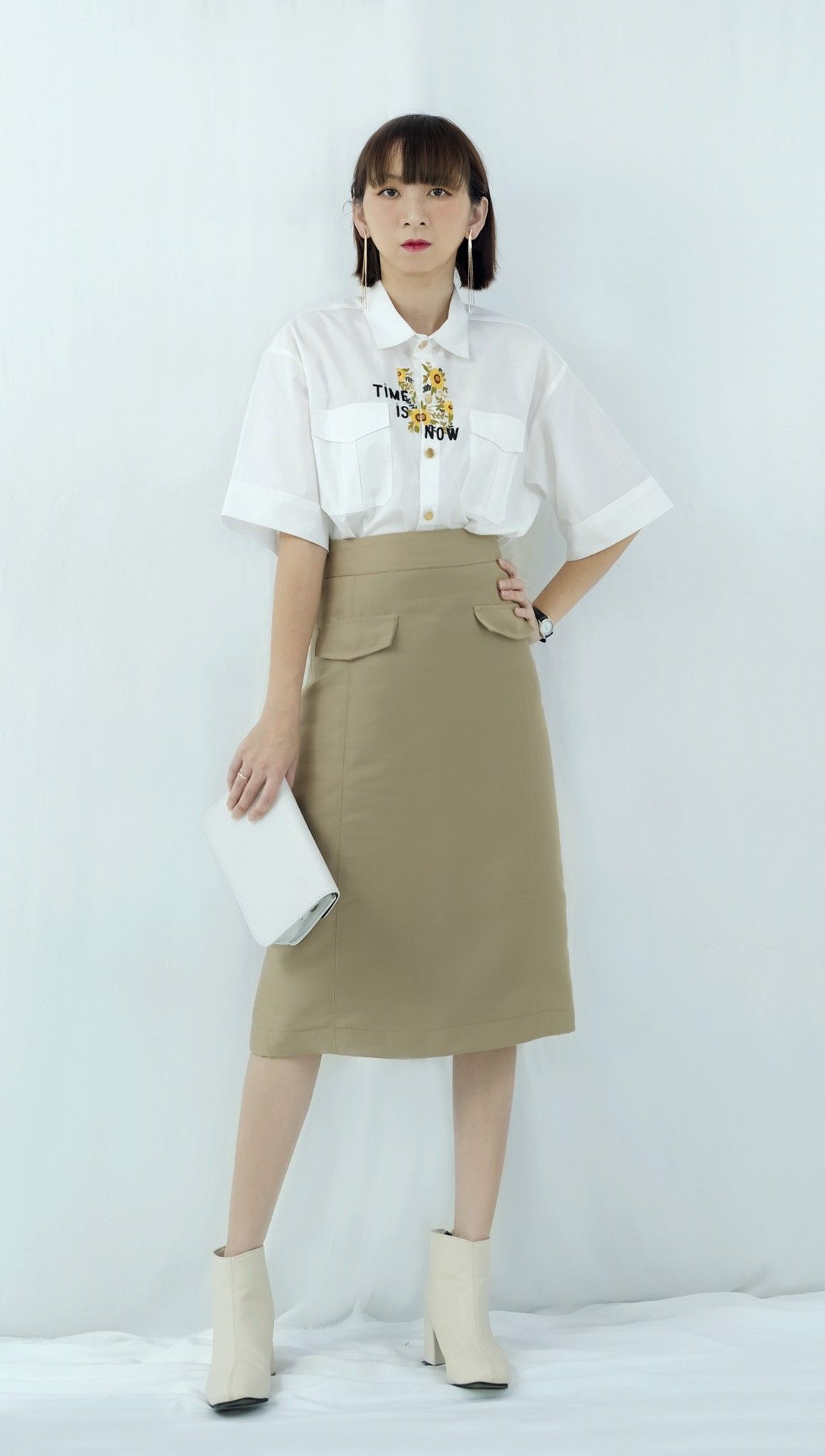 Giảm giá Chân váy tafta nhũ form chữ a xoè cv498  BeeCost