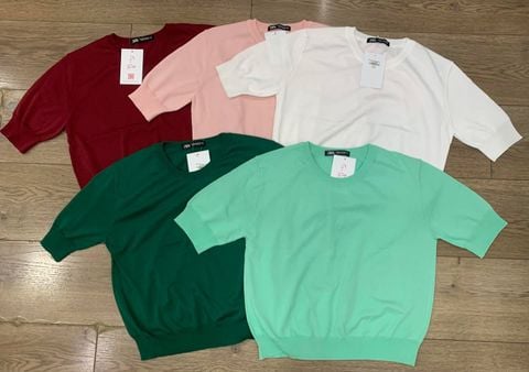 ÁO LEN ZARA CỔ TRÒN TAY BO