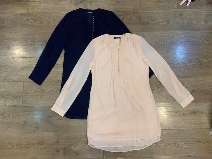 Đầm Bouleva tay dài