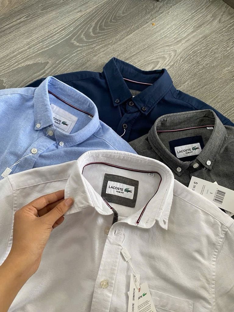 SƠ MI LACOSTE TAY NGẮN