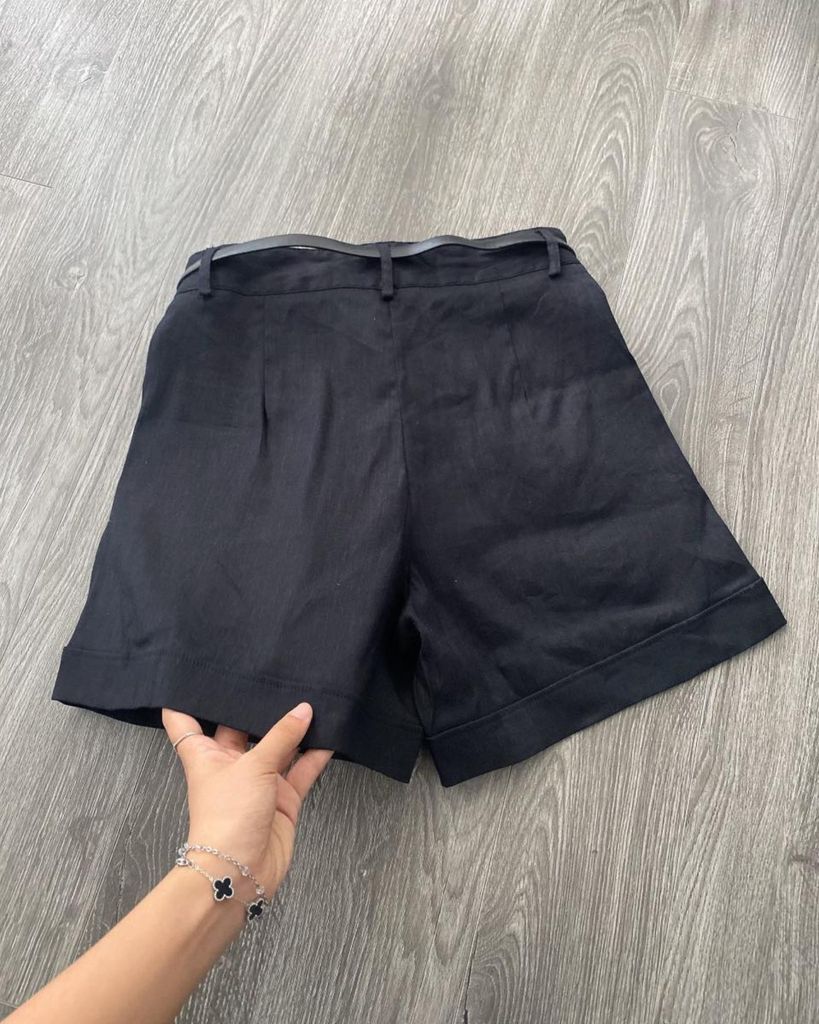 SHORT MNG ĐEN CÓ BELT