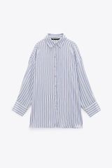 SƠ MI ZARA SỌC LỤA RỘNG