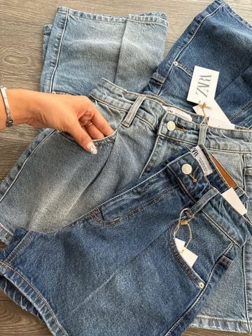 SHORT JEANS  ZARA 2 MÀU