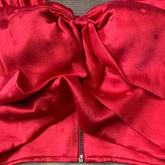 Áo Mithchell  nơ croptop