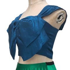 Áo Mithchell  nơ croptop