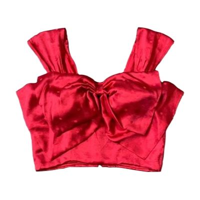 Áo Mithchell  nơ croptop