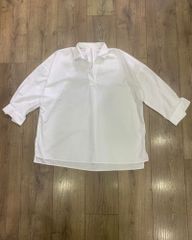 SƠ MI TAY LỠ XUẤT HÀN TRẮNG