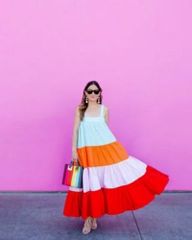 ĐẦM TOPSHOP PHỐI MÀU