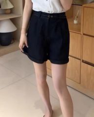 SHORT MNG ĐEN CÓ BELT