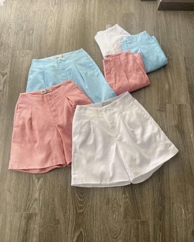 SHORT ZARA LINEN BA MÀU