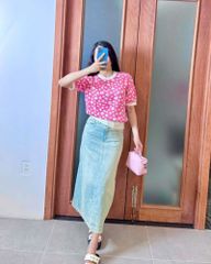 ÁO ZARA DỆT KIM BÔNG