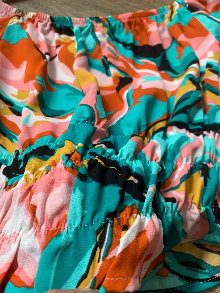 ÁO WAREHOUSE BÔNG CROPTOP