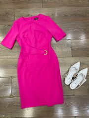 ĐẦM DKNY TAY NGẮN