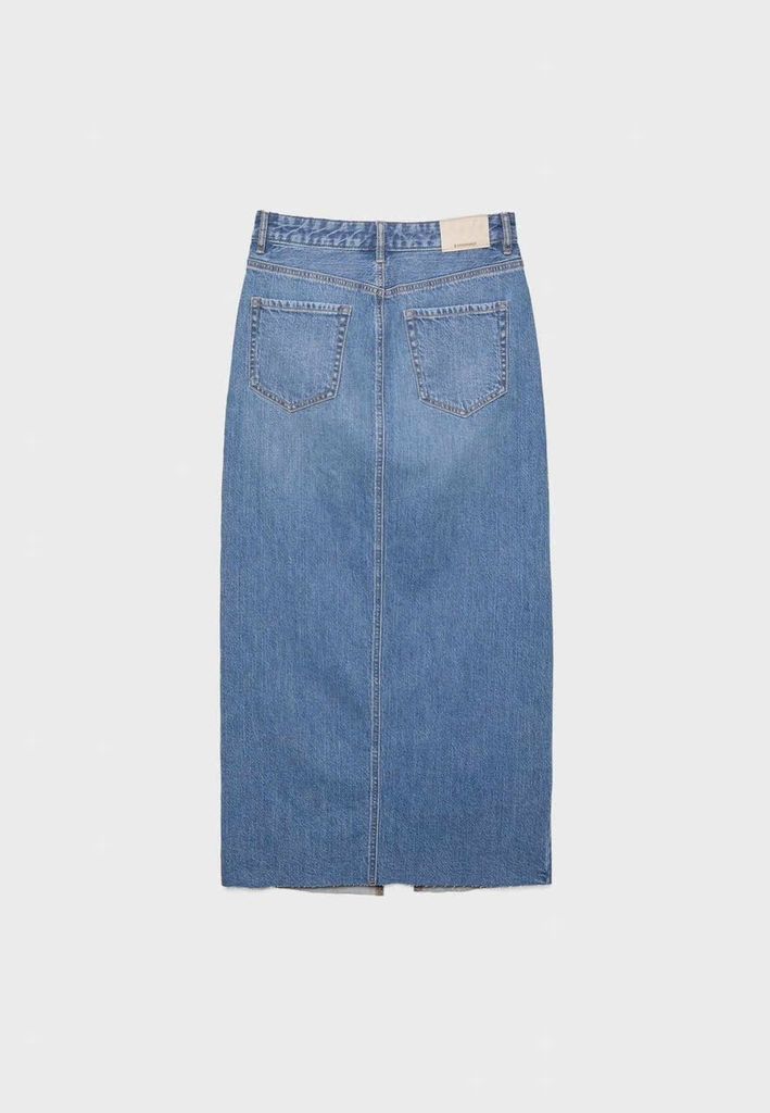 VÁY STRADNARIUS JEANS XẺ TRƯỚC