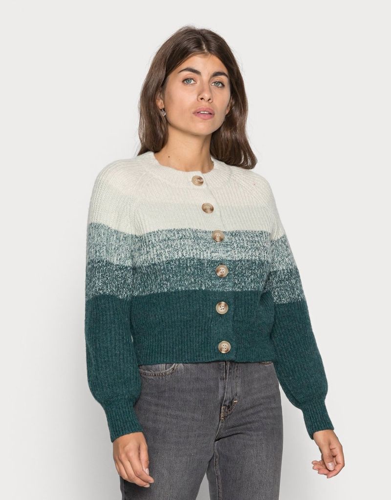 KHOÁC LEN VERO MODA LOANG MÀU