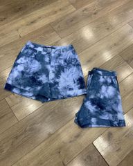 SHORT BANANA LINEN XANH