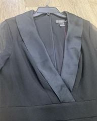 JUMPSUIT ĐEN JESSICA TAY PHỐI LƯỚI
