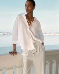 SƠ MI ZARA LINEN TAY DÀI