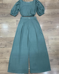 SET ÁO QUẦN ZARA CỔ VUÔNG