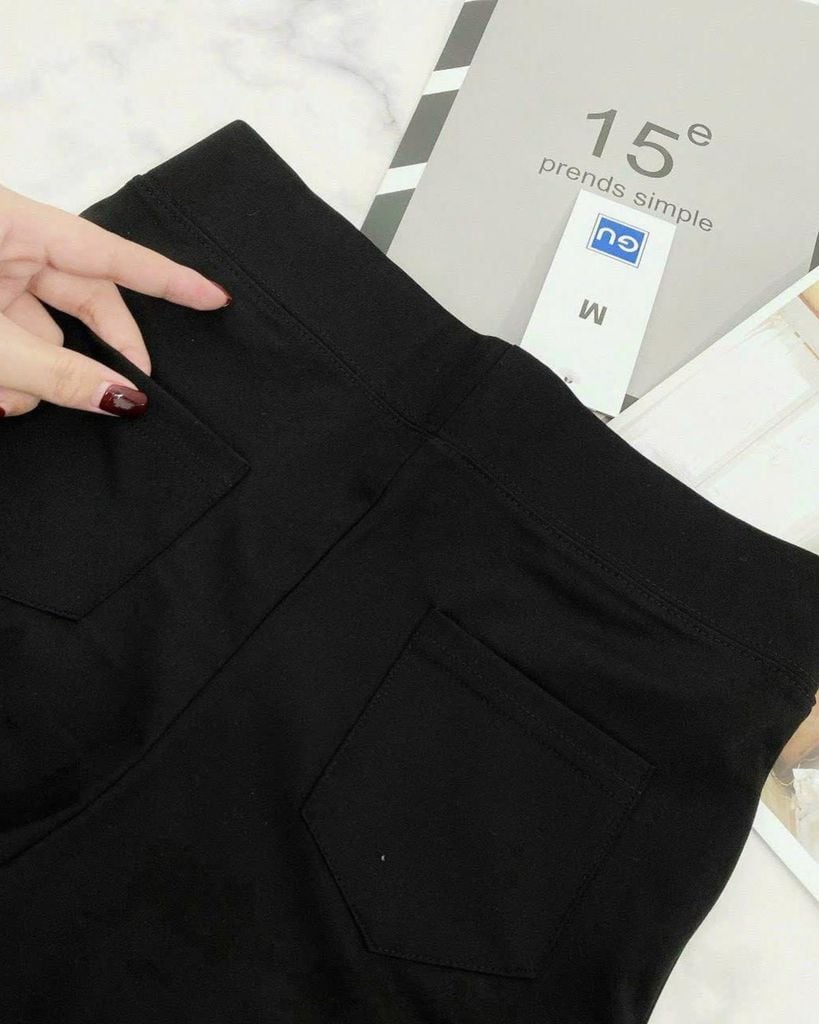 QUẦN GU LEGGING ĐEN