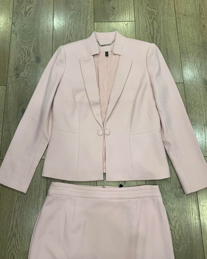 SÉT VÁY VEST HỒNG