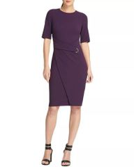 ĐẦM DKNY TAY NGẮN