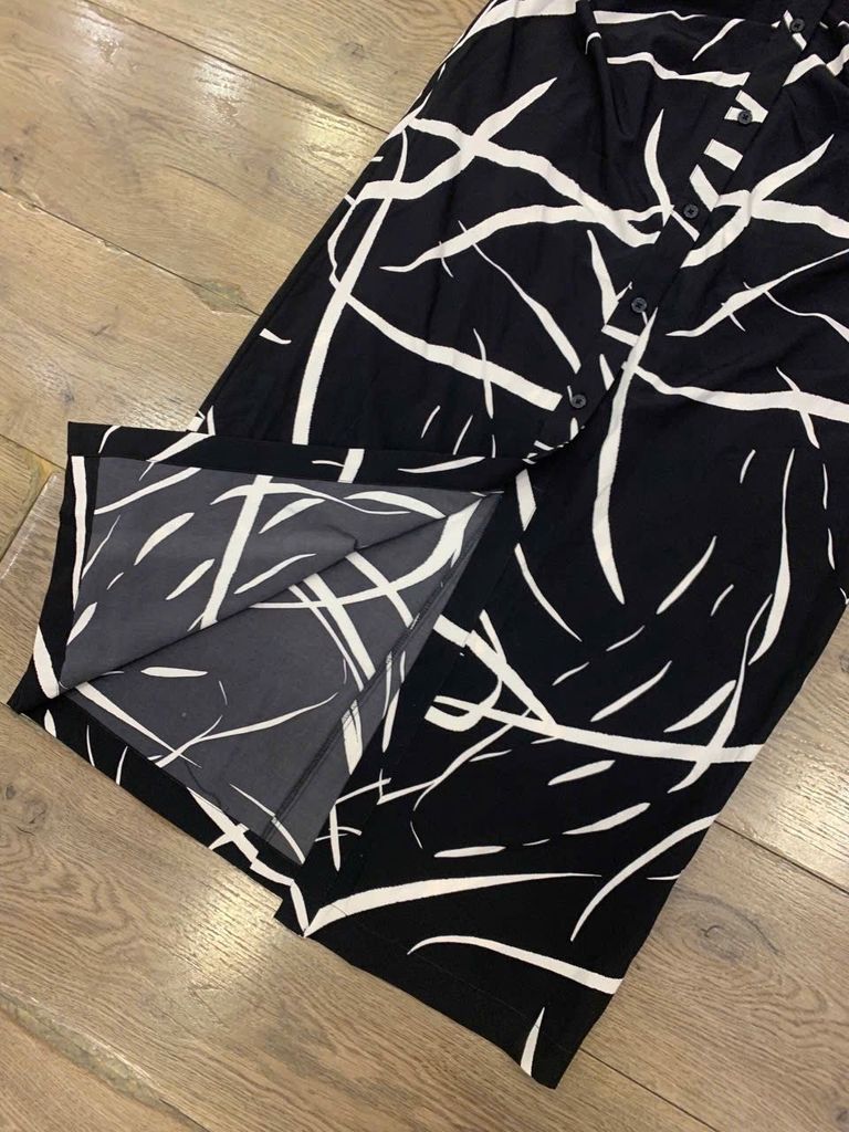 ĐẦM DKNY CỔ SƠ MI NHÚN EO